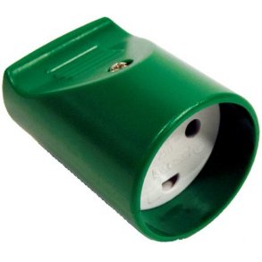 Forlngerled 16A Uden Jord Slagfast Grn