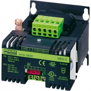 Strmforsyning 400/230VAC til 24VDC, 1A