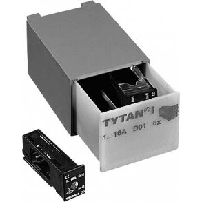 Sikringsskuffe 2A-16A  Tytan