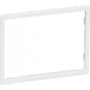 Clicline Ramme 2 Modul 80mm Hvid