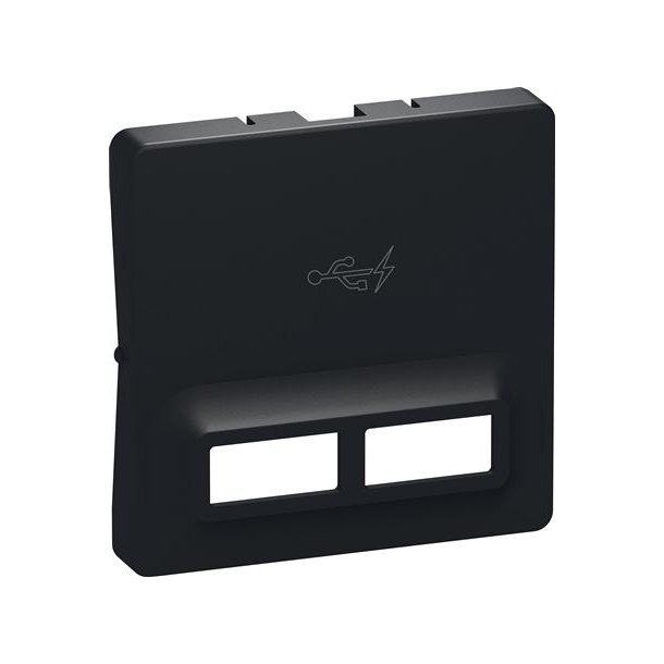 Fuga Afdkning For 1 modul 2X USB Lader Koksgr