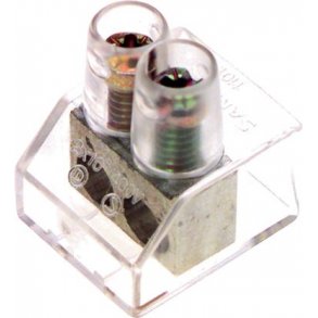 Samlemuffe 10 Q Klar Dobbelt (=100 stk.)