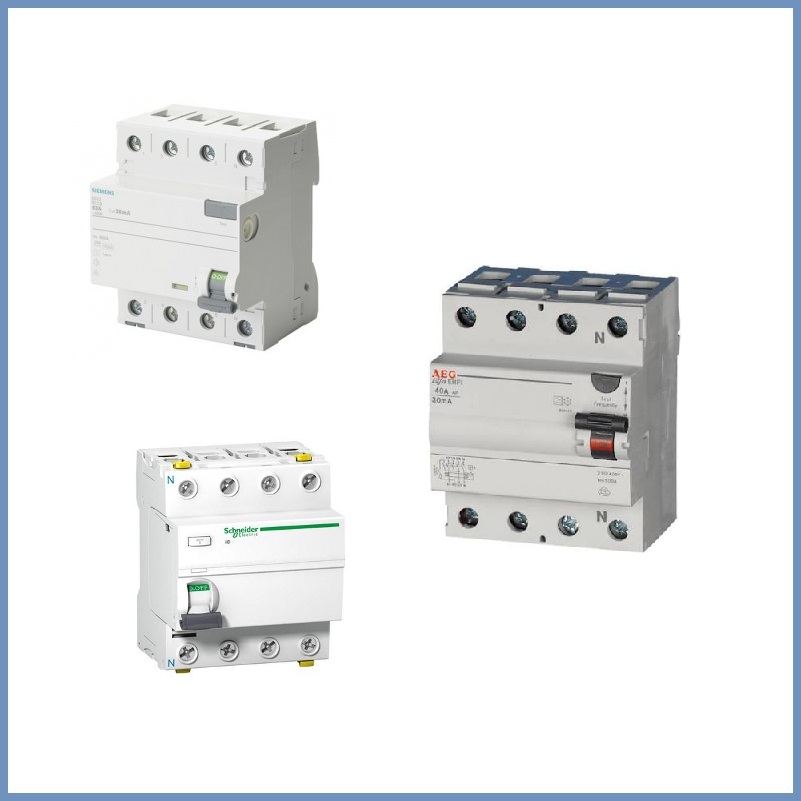 Fejlstrømsafbrydere (HPFI / PFI)